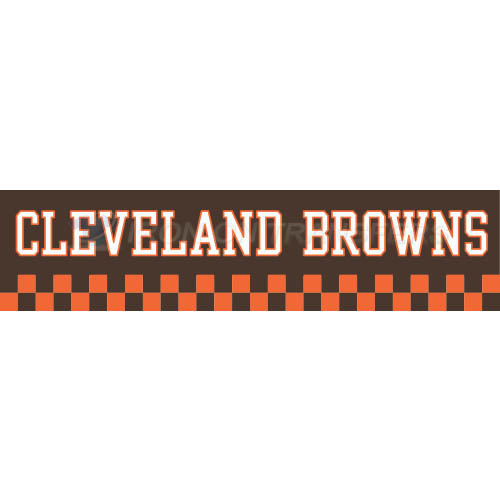 Cleveland Browns Iron-on Stickers (Heat Transfers)NO.485
